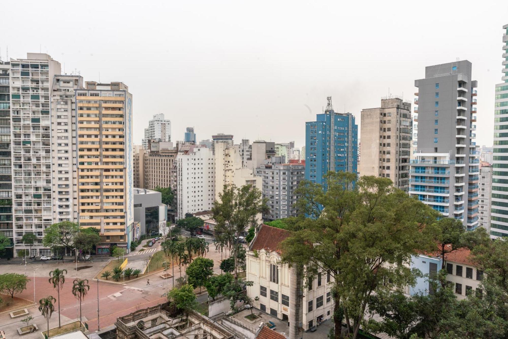 Studio Completo Consolacao - Metro Higienopolis-Mackenzie 圣保罗 外观 照片